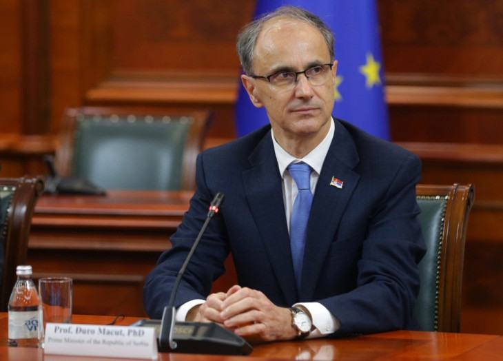 Српскиот премиер Ѓуро Мацут предложи распуштање на парламентот