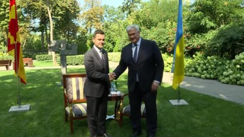 Муцунски на средба со украинскиот колега во Киев