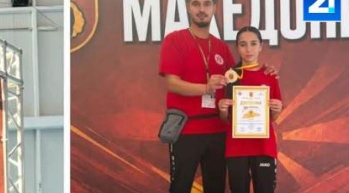 Буна Шерифи е државна шампионка во карате, обезбеди настап на Светското првенство