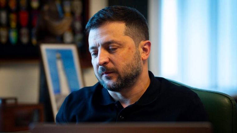 Напад со руски дронови ја погоди централата на СБУ во Украина, вели Зеленски